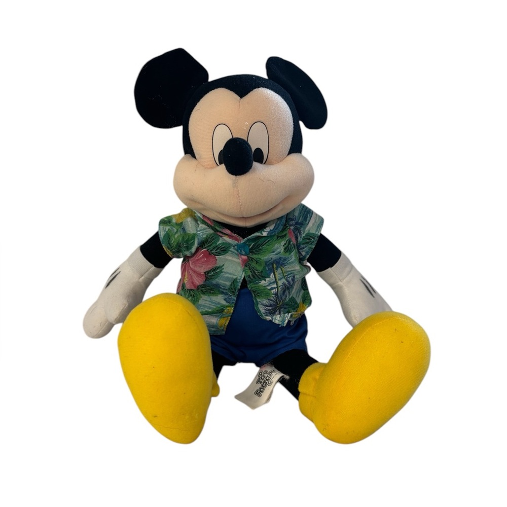 Disney Mickey Mouse Plush Toy with Yellow Shoes
